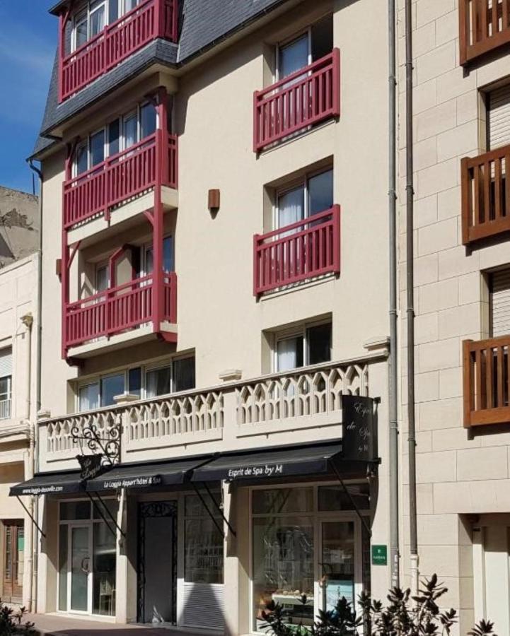 Suite Appart'Hôtel La Loggia By M Spa Deauville Exterior foto